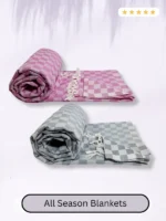 This product listing is for a Pack of 2 Bhagalpuri Dull Blankets. - Image 2