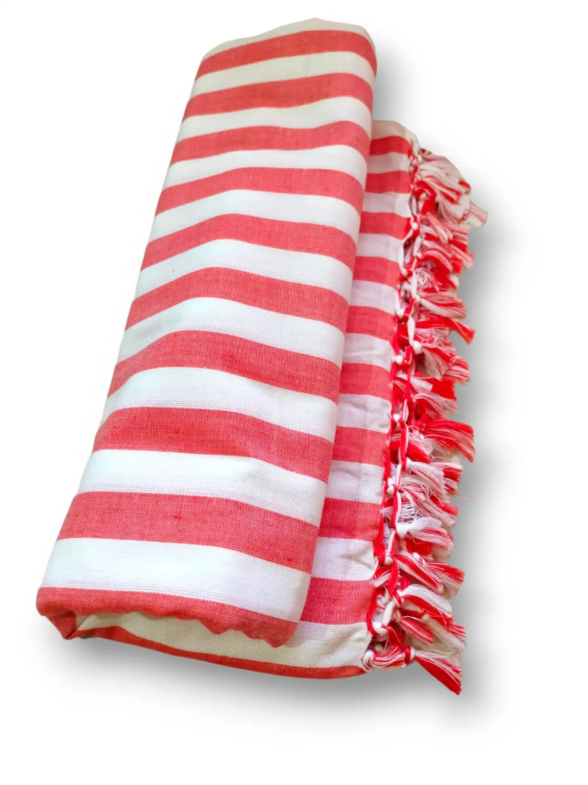 WhatsApp-Image-2023-04-20-at-17.44.11-min Organic Cotton Silky Soft Bhagalpuri Dull chadar Red Strip - Image 1